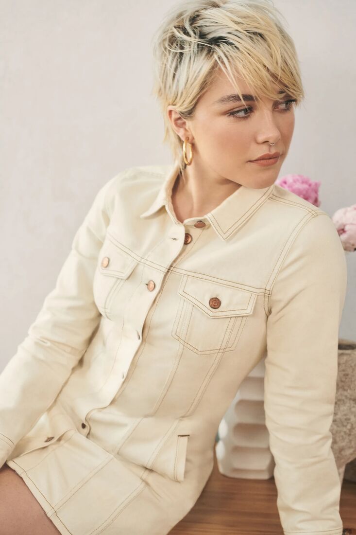 Sarah en veste claire